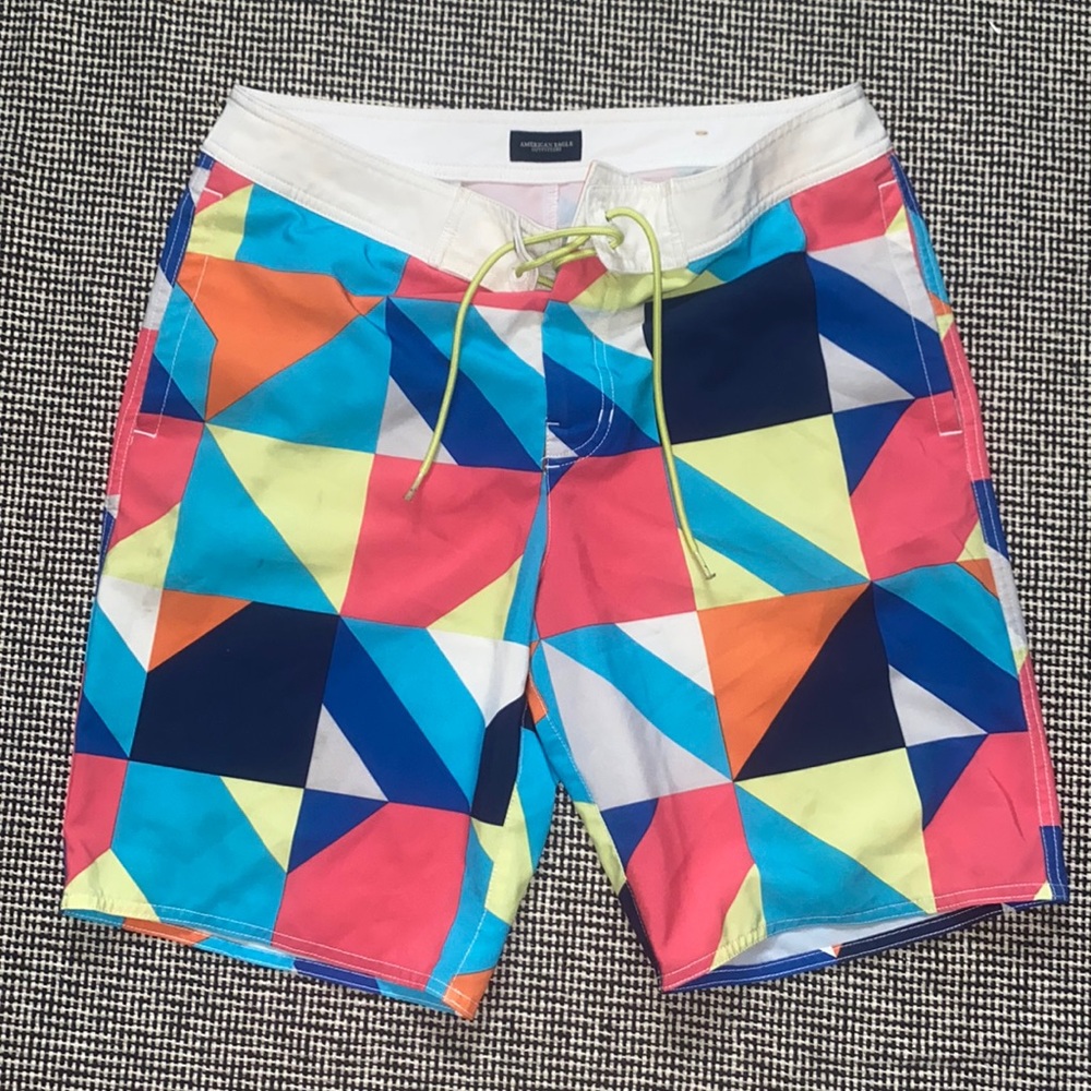 American eagle swim trunks size medium